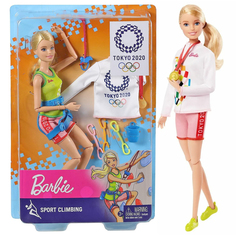 Кукла Барби Barbie Олимпийская спортсменка Альпинистка