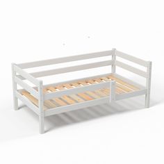 Кровать детская WoodsPRO софа 160х80 с ортопедическими ламелями и универсальным бортиком