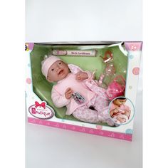 Кукла BERENGUER мягконабивная 39см La Newborn 18786