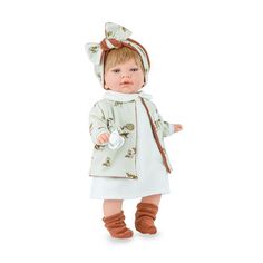 Кукла Marina and Pau 42cм Baby Sweet мягконабивная в пакете (M720K)