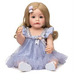 Кукла NPK Реборн виниловая 55см в пакете (FA-028)