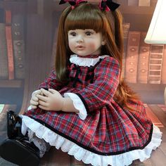 Кукла NPK Реборн мягконабивная 60см в пакете (FA-008)