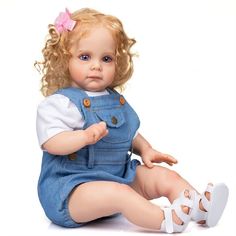Кукла NPK Реборн мягконабивная 60см в пакете (FA-007)