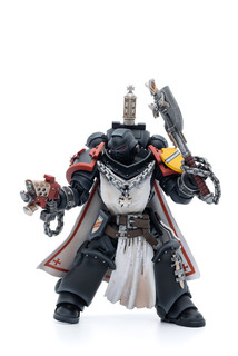 Подвижная фигурка JOYTOY Warhammer 40000 Black Templars Primaris Sword Brethren Granbertus