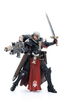Подвижная фигурка JOYTOY Warhammer 40000 Adepta Sororitas Battle Sister Superior Kassia