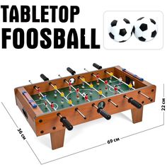 Настольная игра PLAYSMART Футбол, 69х37х24 см, кикер, развивающая игра PLAYSMART для детей