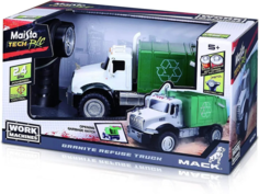 Машинка Maisto радиоуправляемая мусоровоз Granite Refuse Truck 82182