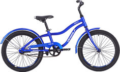 Велосипед детский Dewolf SAND 20 2021 синий металлик/св.голубой/белый