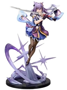 Фигурка StarFriend Кэ Цин с оружием Геншин Импакт Genshin Impact (подставка, 27 см)