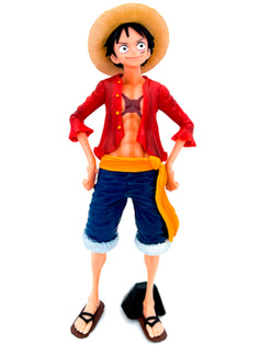 Фигурка аниме Монки Д. Луффи Ван Пис One Piece (сменные маски, подставка, 27,5 см) Star Friend