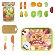 Детский игровой набор Amore Bello продуктов и посуды, JB0211416