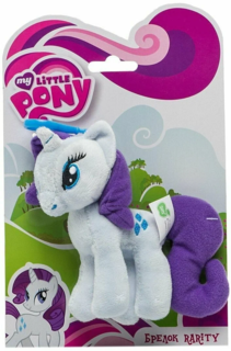 Мягкая игрушка-брелок My Little Пони Рарити 12 см, Pony GT7738, белый
