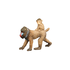Фигурка Masai Mara серии Мир диких животных: Обезьяна с детенышем MM211-162