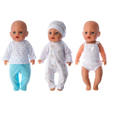 Набор ясельной одежды для куклы Baby Born ростом 43 см 842 Fanrong