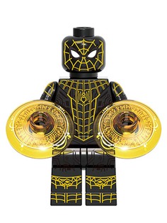 Мини-фигурка Человек-Паук в черном костюме Spider-man аксессуары, 4,5 см Star Friend