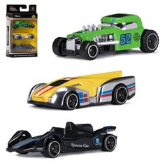 Набор металлических машинок ТМ AUTODRIVE, 3 машинки, JB0404618