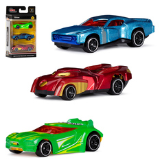 Набор металлических машинок ТМ AUTODRIVE, 3 машинки, JB0404627