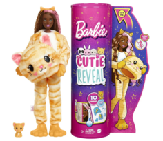 Кукла Barbie Милашка-проявляшка Котёнок 29 см