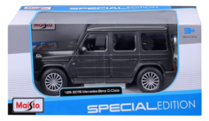 Машинка MAISTO Mercedes-Benz G-Class 2019 1 25 31531 Grey