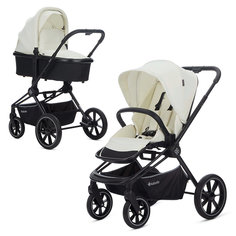 Коляска 2 в 1 Labala Raiz Lite Line 2023, White Black