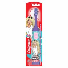 Электрическая зубная щетка Детская COLGATE Smile Barbie супермягкая