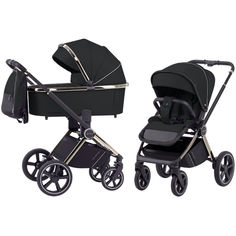 Коляска 2 в 1 Carrello Ultimo CRL-6511 Sable Black CHROME