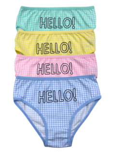 Трусы детские Berrak 6887, Hello, 104
