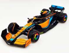 Машина Bburago McLaren MCL36 #4 1/43 18-38063