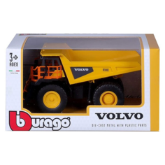 Машинка Самосвал 1:60 Bburago Volvo R100E 18-32089