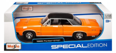 Машинка MAISTO Pontiac GTO 1965 1/18 31885
