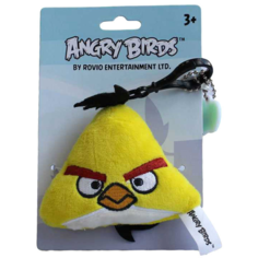 Брелок ANGRY BIRDS, Желтая злая птичка Чак 6 см GT6367