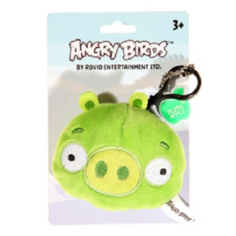 Мягкая игрушка-брелок "Свинка"Angry Birds 7 см, Plush Apple GT6367