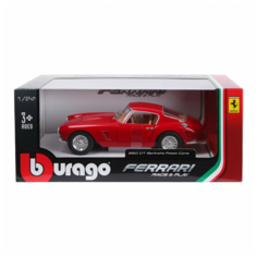 Машинка металлическая Bburago 1:24 FERRARI 250GT BERLINETTA PASSO CORTO, 18-26025