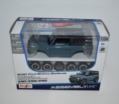 Машинка сборная металлическая Maisto KIT 1:24 2021 Ford Bronco Badlands 39535
