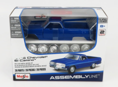 Машинка сборная металлическая Maisto KIT 1:24 1965 Chevrolet El Camino 39977