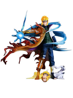 Фигурка StarFriend аниме ниндзя Минато Намиказе Наруто сменные головы, 22 см