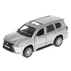 Металлическая модель Технопарк цвет серебристый Lexus LX-570 ТМ Технопарк