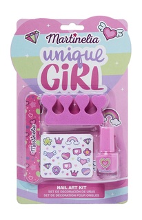 Детский набор для маникюра Martinelia Super girl Unique Girl nail art kit