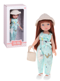 Кукла Наша Игрушка Милашка в шляпке с сумочкой, кукла 33 см., 803612