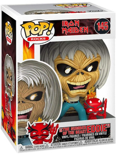 Фигурка POP! Эдди с демоном Айрон Мейден Iron Maiden Number Of The Beast №145 (10 см) Funko