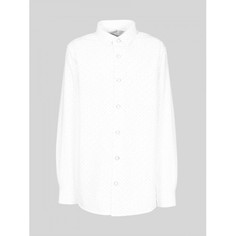 Рубашка детская Tsarevich P1_Modal_KNOPKA, белый, 134