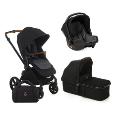 Коляска 3 в 1 JANE Muum Pro2+Micro Pro2+Koos I-Size Cold Black