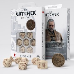 Набор кубиков для игр Q-Workshop The Witcher Dice Set Vesemir - The Old Wolf, 7 шт.