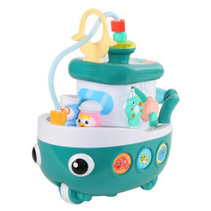 Развивающая игрушка Кораблик ТМ Smart Baby, зеленый, JB0334075