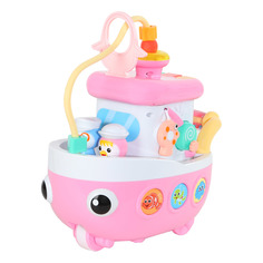 Развивающая игрушка Кораблик ТМ Smart Baby, розовый, JB0334076