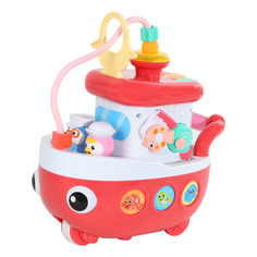 Развивающая игрушка Кораблик ТМ Smart Baby, красный, JB0334077