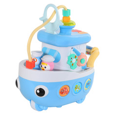 Развивающая игрушка Кораблик ТМ Smart Baby, голубой, JB0334078