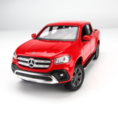 Машина Welly Mercedes-Benz X-Class 1/27 красный 24100W