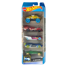 Набор из 5-ти машинок Hot Wheels X-Raycers HLY64_01806