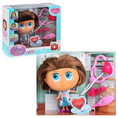 Кукла Врач Fanrong 18см с аксессуарами, в коробке (BLD287-1)